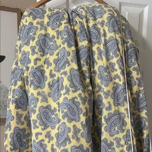 Ralph Lauren STUDIO PAISLEY F/Q comforter blue yellow